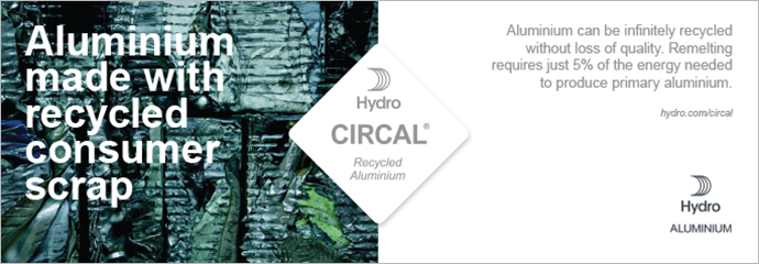 Hydro Circal Recycled Aluminium
